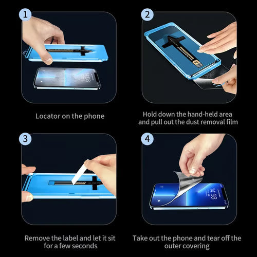 🔥Last Day - 49% OFF📱2025 New Invisible Screen Protector For iphone- Dust Free Without Bubbles